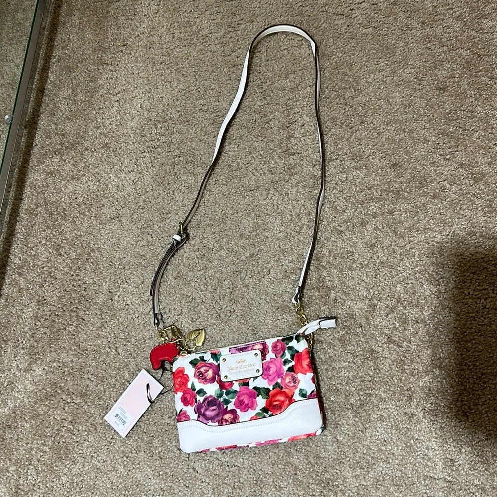 NWT Juicy Couture Floral Spring Crossbody - Picture 3 of 12